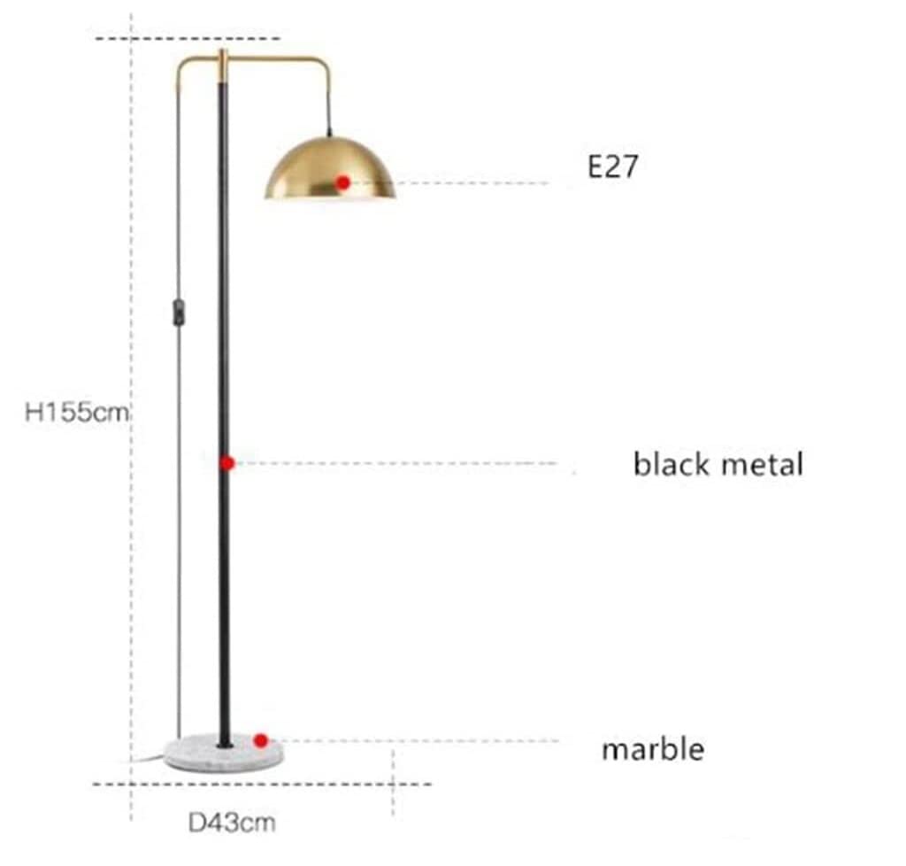 Amazon.co.jp : フロアスタンド 間接照明 スタンドライト 大理石の